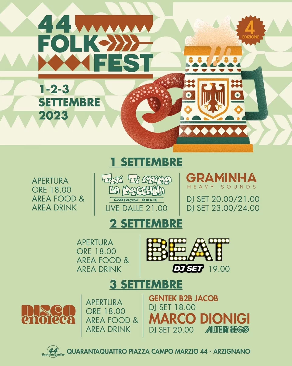 44 Folk Fest - Festa bavarese ad Arzignano