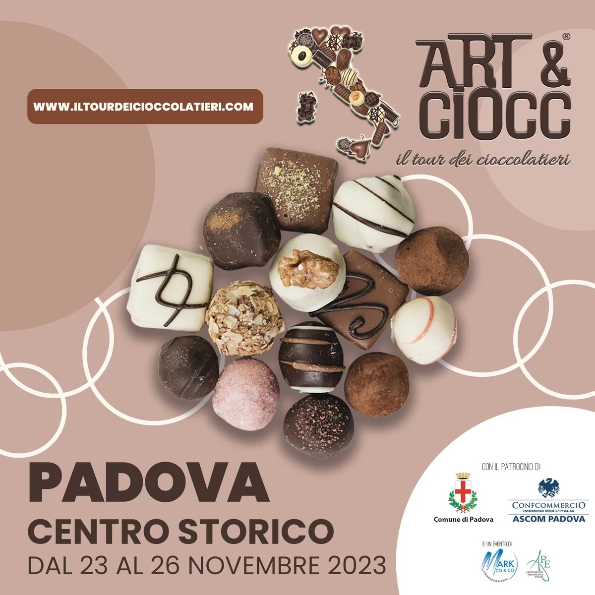 ART & CIOCC Il Tour dei Cioccolatieri a Padova