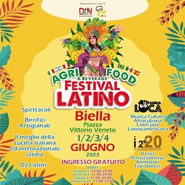 Agri Food & Beverage Festival Latino - Biella