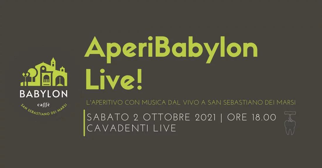 AperiBabylon Live nel Parco Nazionale d'Abruzzo