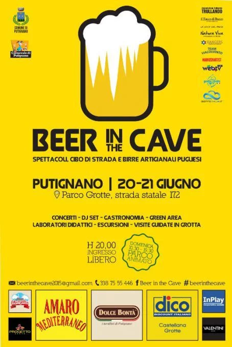 Beer in the Cave - spettacoli, cibo di strada e birre artigianali pugliesi