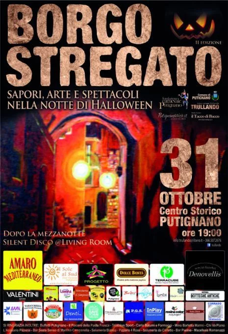 Borgo Stregato - sapori, arte e spettacoli nella notte di Halloween