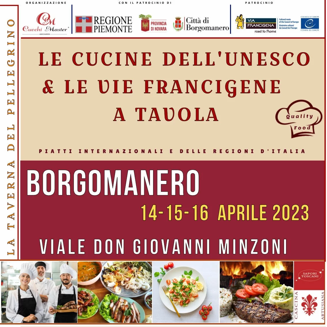Le Cucine dell’Unesco & Le Vie Francigene a Tavola - Borgomanero