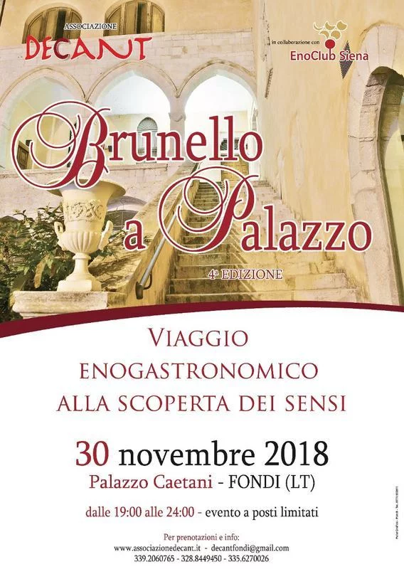 Brunello a Palazzo 2018
