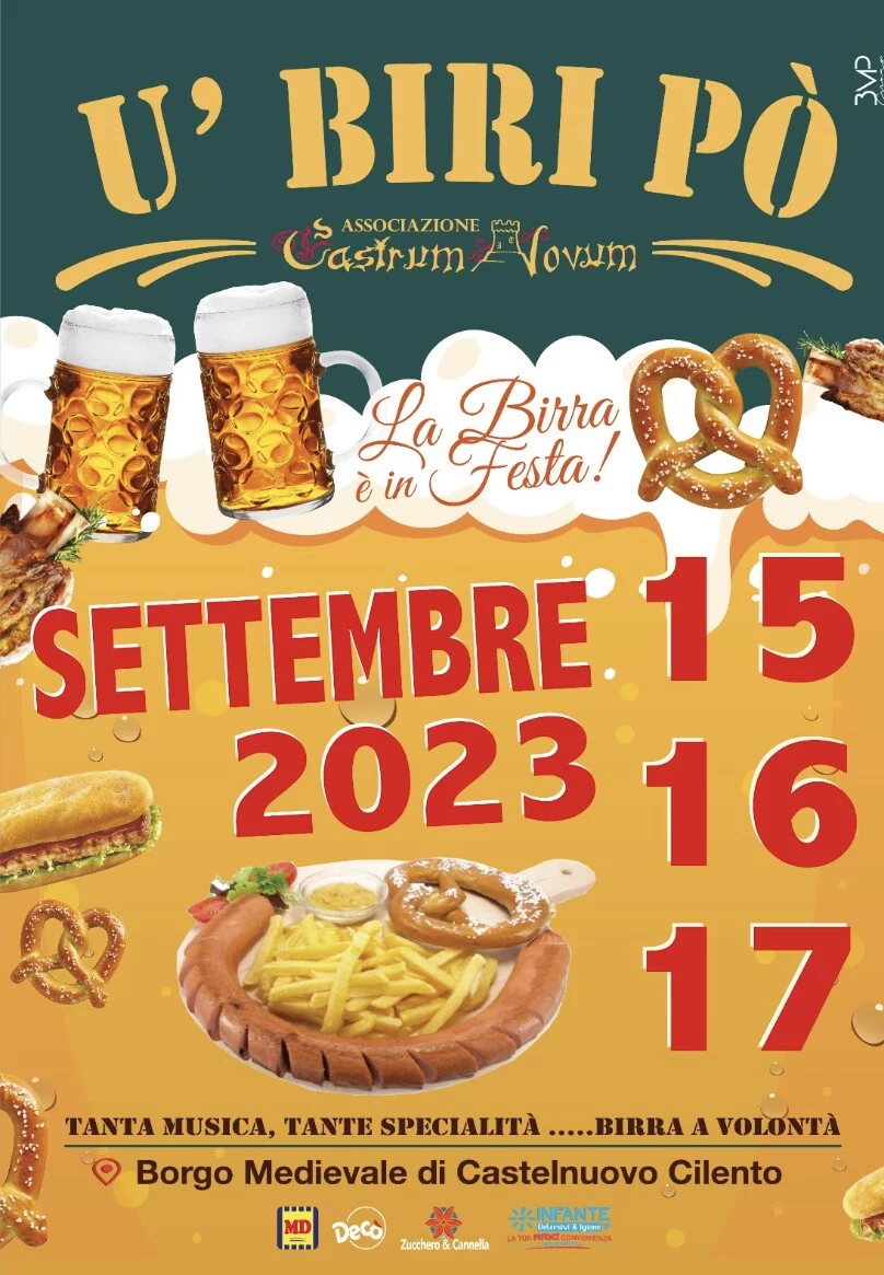 U’ Biri Pò, festa della birra a Castelnuovo Cilento