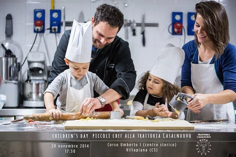 Children's Day, piccoli chef alla Trattoria Casalnuovo
