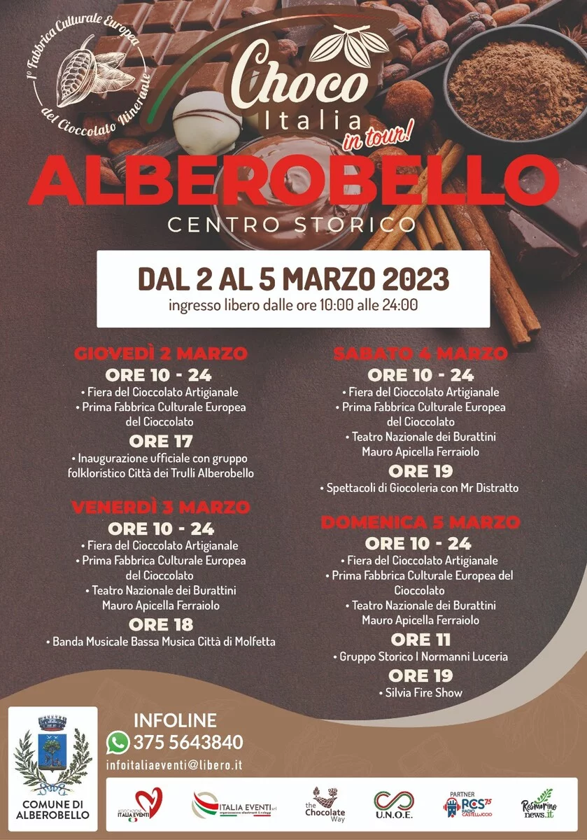 Choco Italia ad Alberobello