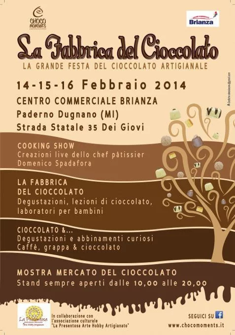 La Fabbrica del Cioccolato di ChocoMoments fa tappa a Paderno Dugnano per San Valentino