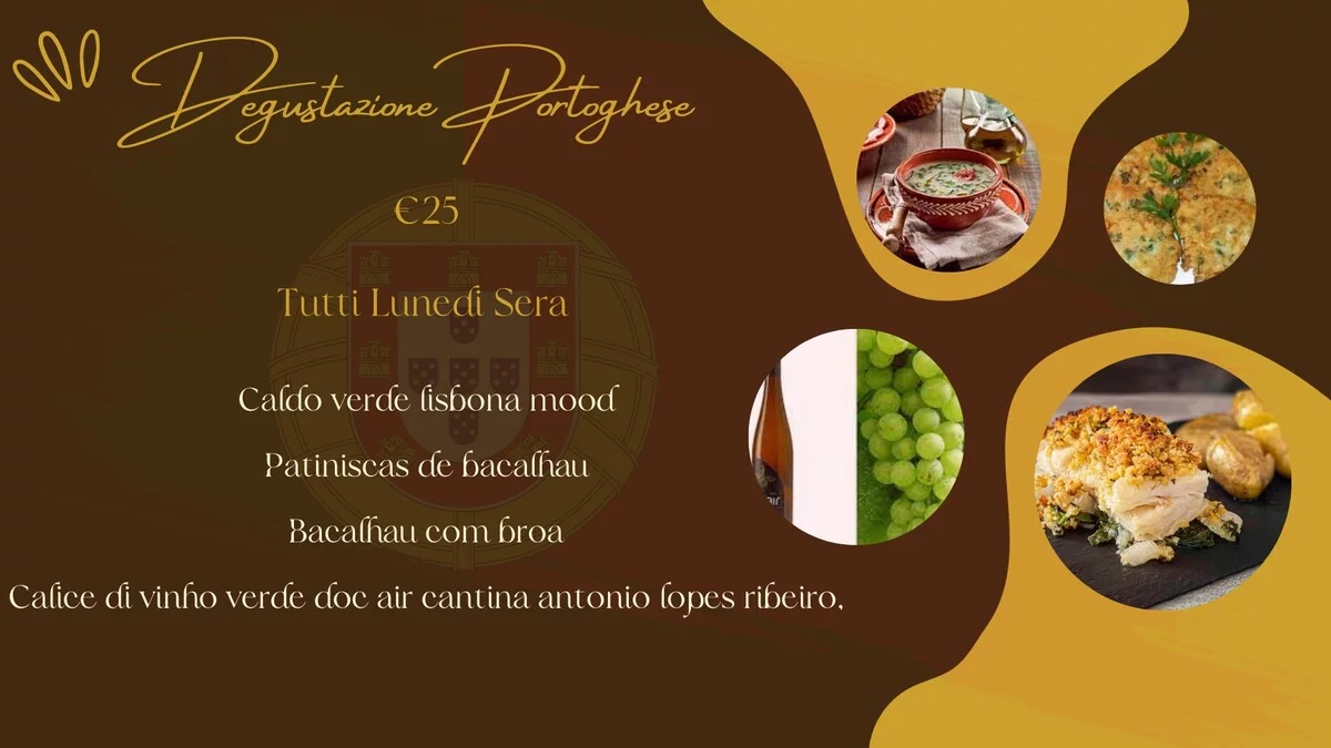 Degustazione Portoghese - Bacalhau Osteria