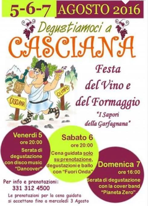 Festa del vino e del formaggio - I sapori della Garfagnana