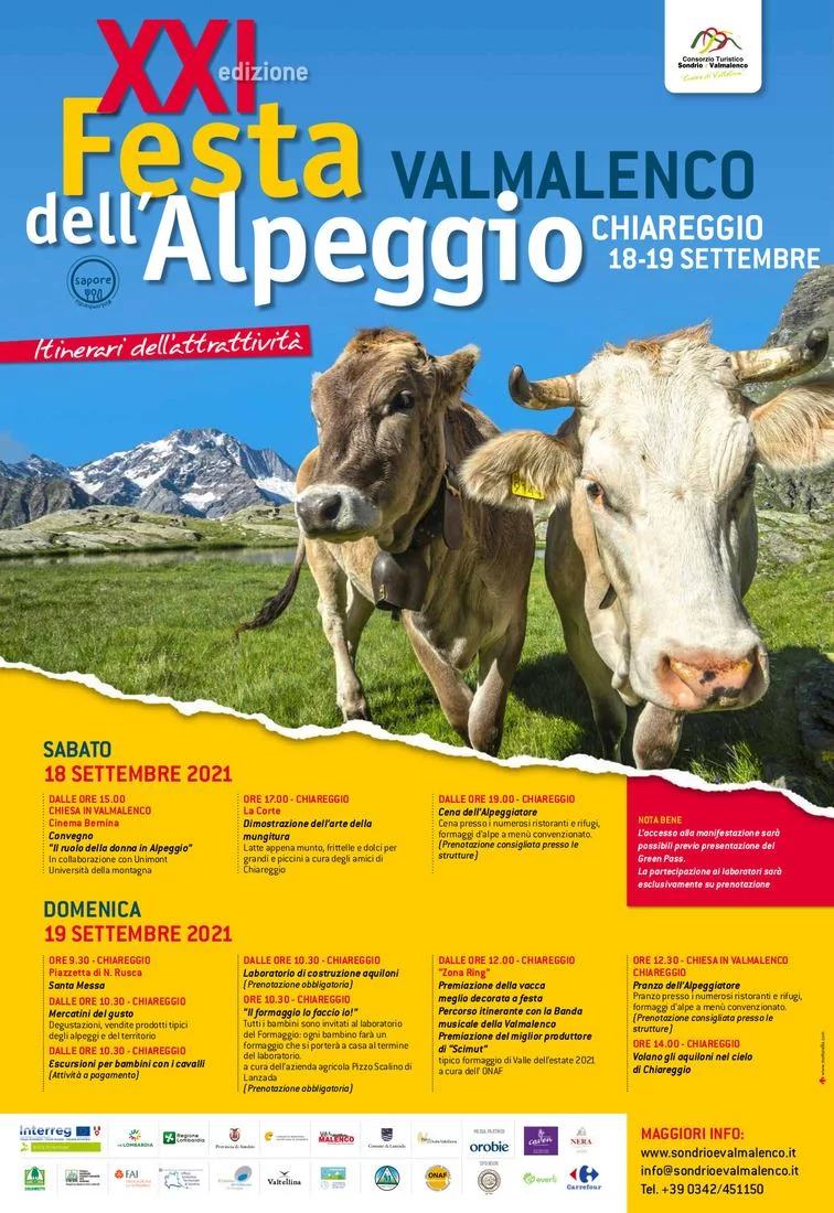 Festa dell'Alpeggio a Chiareggio in Valmalenco