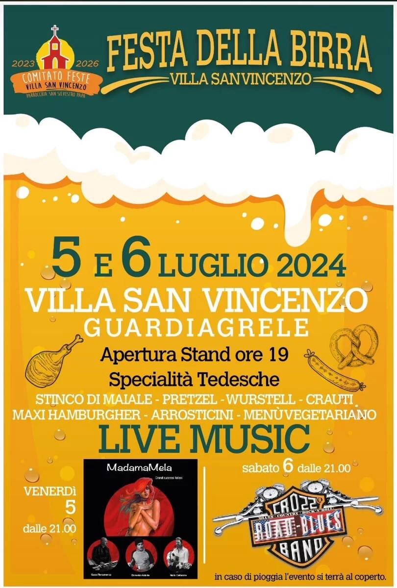 Festa della Birra a Villa San Vincenzo