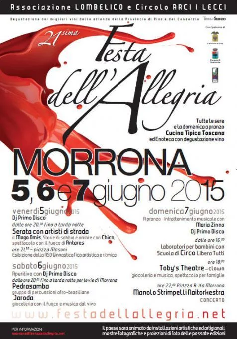 21^ Festa dell'Allegria a Morrona