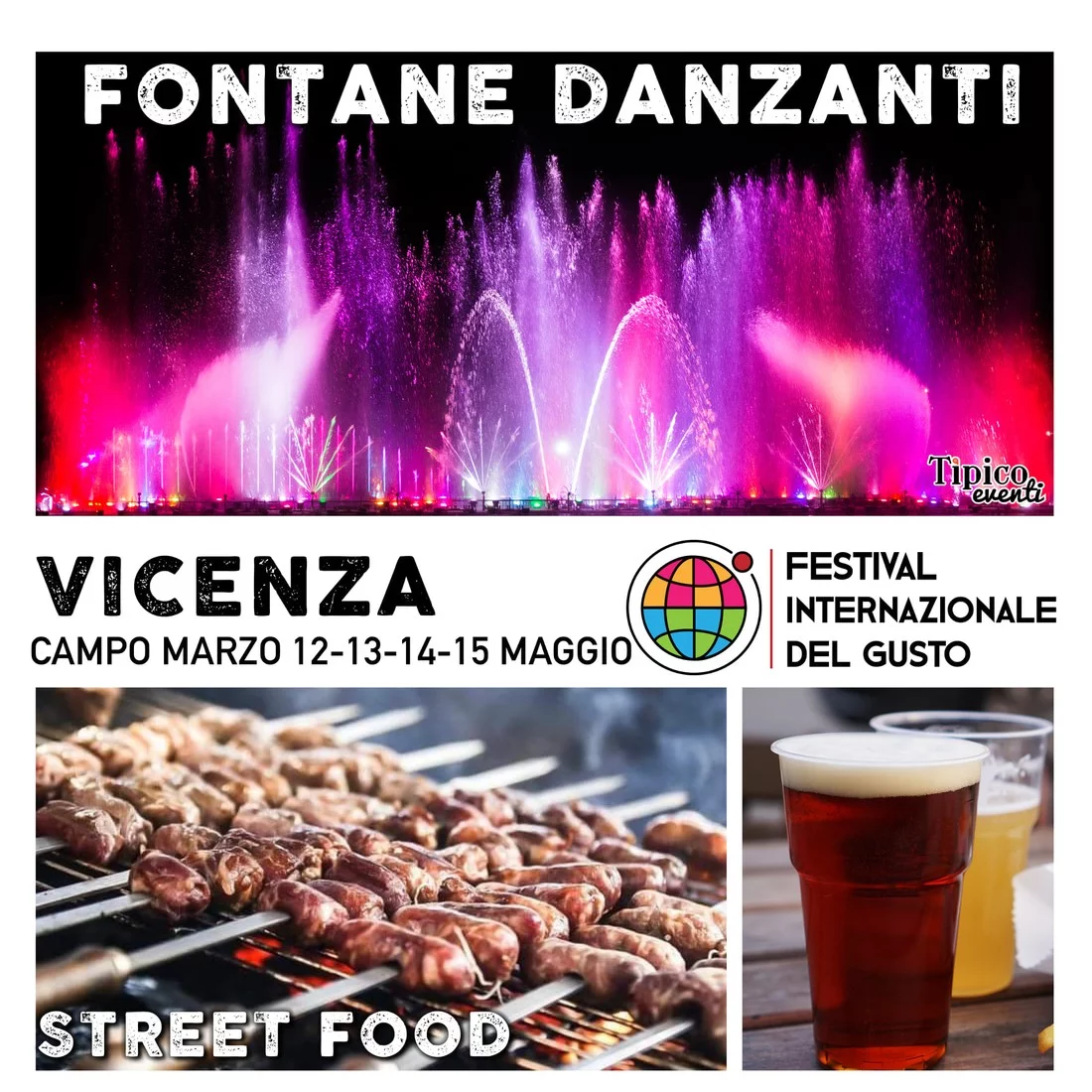 Festival Internazionale del Gusto e Spettacolo Fontane Danzanti