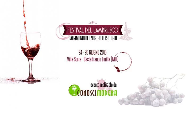 Festival del Lambrusco 2016 a Villa Sorra