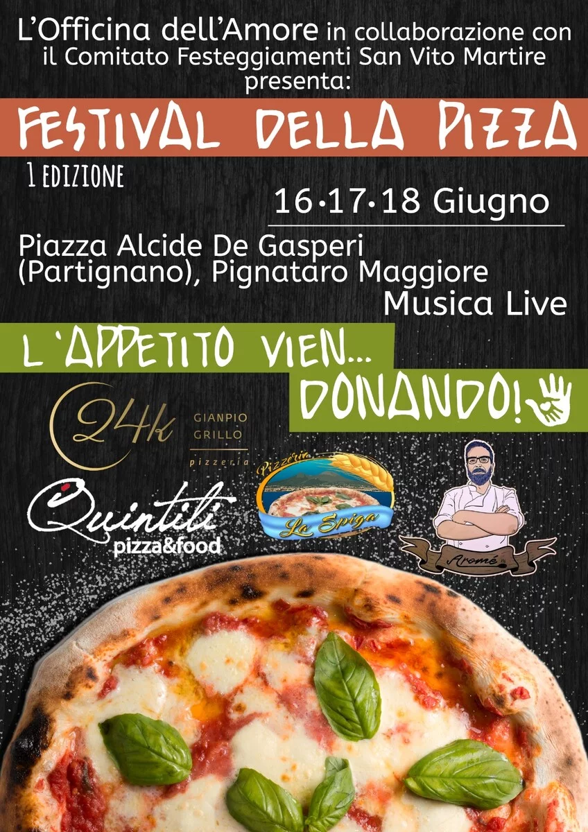 Festival della pizza a Pignataro Maggiore