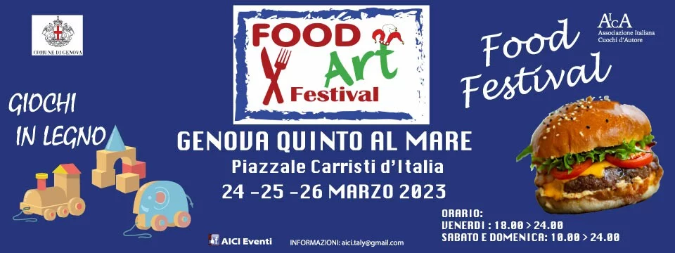 Food Art Festival Genova