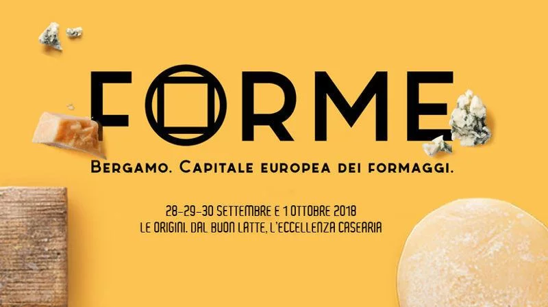 Forme, Bergamo capitale europea dei formaggi 2018