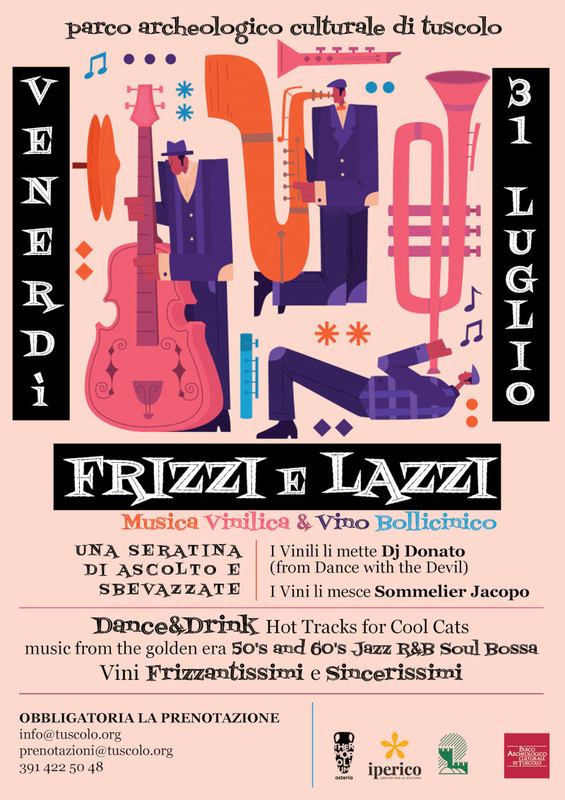 Frizzi e Lazzi: Musica Vinilica & Vino Bollicinico