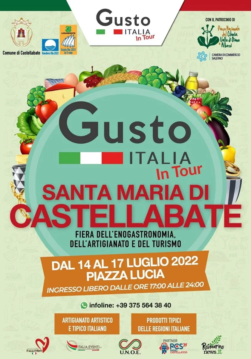 Gusto Italia in tour - Santa Maria di Castellabate
