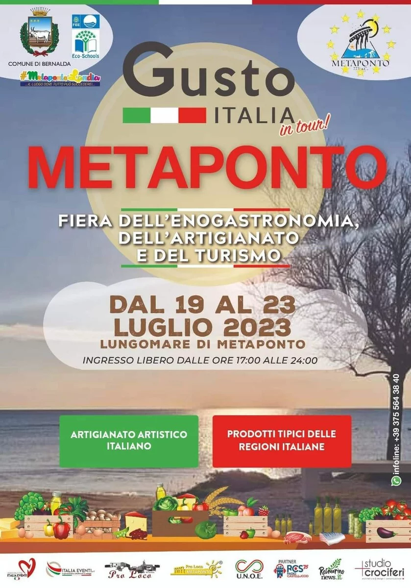 Gusto Italia in tour - Metaponto