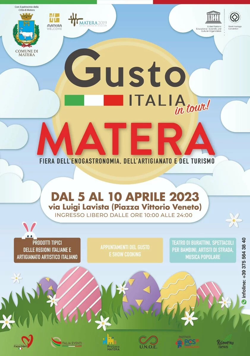Gusto Italia in tour - Matera