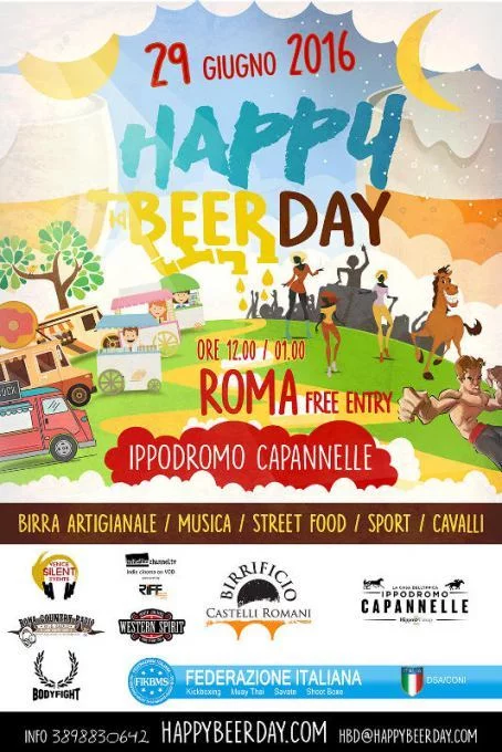 HAPPY BEER DAY a Capannelle