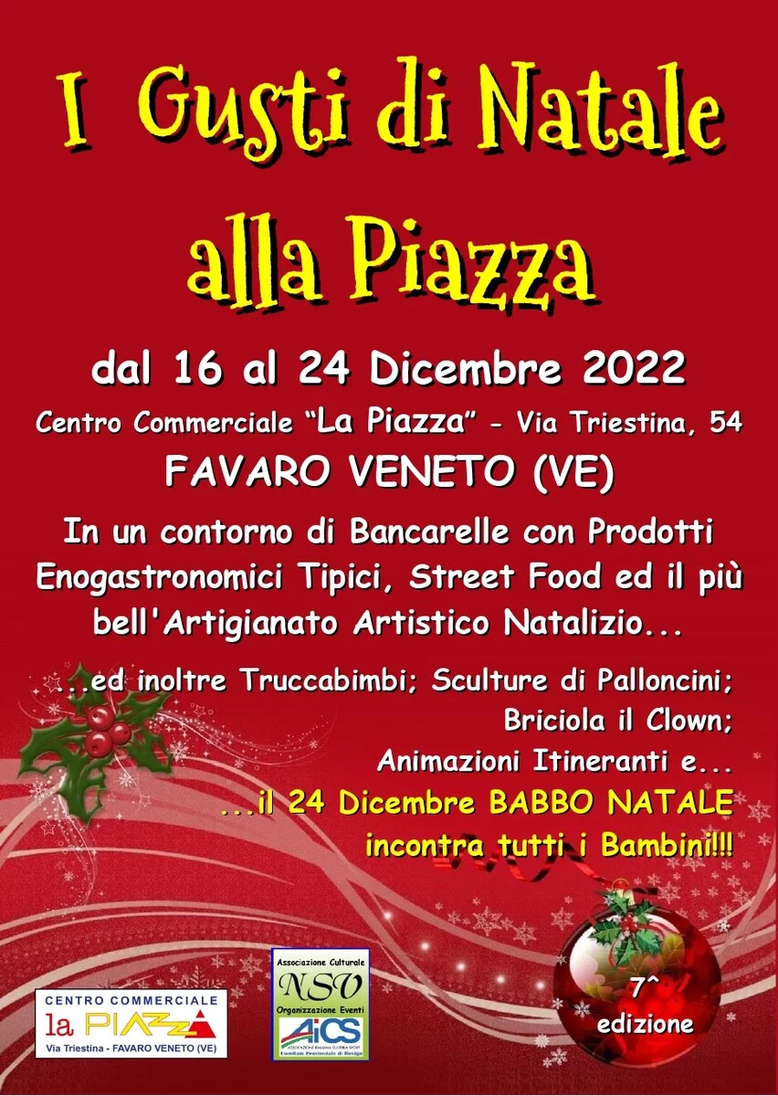 I Gusti di Natale alla Piazza - Favaro Veneto