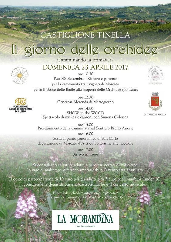 “Il Giorno delle Orchidee” 2017 a Castiglione Tinella