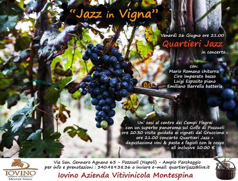 Agriturismo in Jazz all'Azienda Vitivinicola Montespina - Venerdì 26 giugno