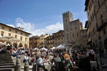 Le Piazze del Gusto ad Arezzo