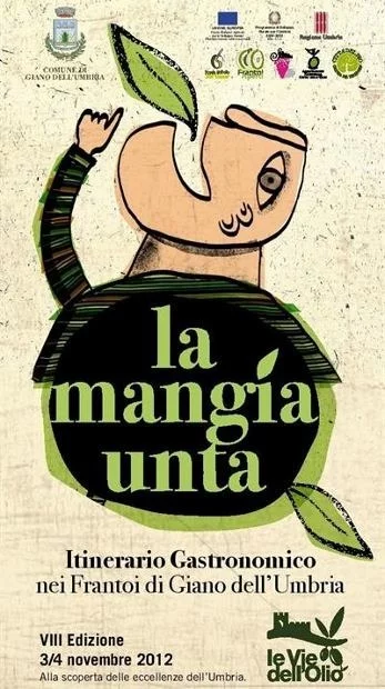 La Mangiaunta 2012, Itinerario enogastronomico nei Frantoi di Giano dell'Umbria