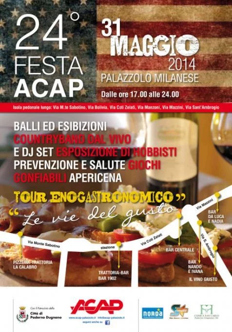 Festa ACAP a Palazzolo Milanese: Wild, Wild West e Tour enogastronomico
