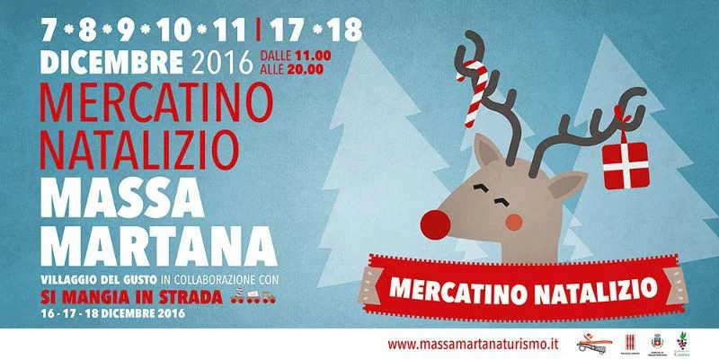 Mercatino Natalizio 2016 a Massa Martana