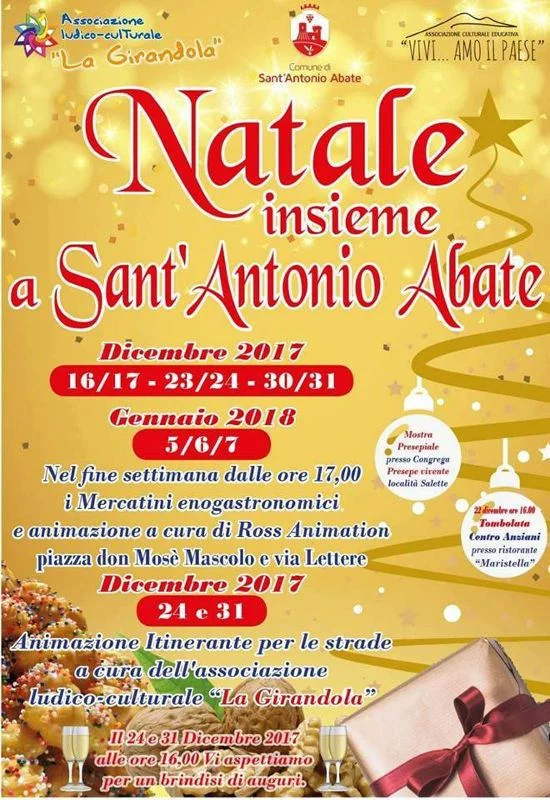 Natale insieme a Sant’Antonio Abate 2017: