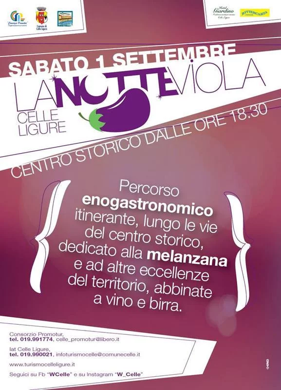 Notte Viola 2018 a Celle Ligure