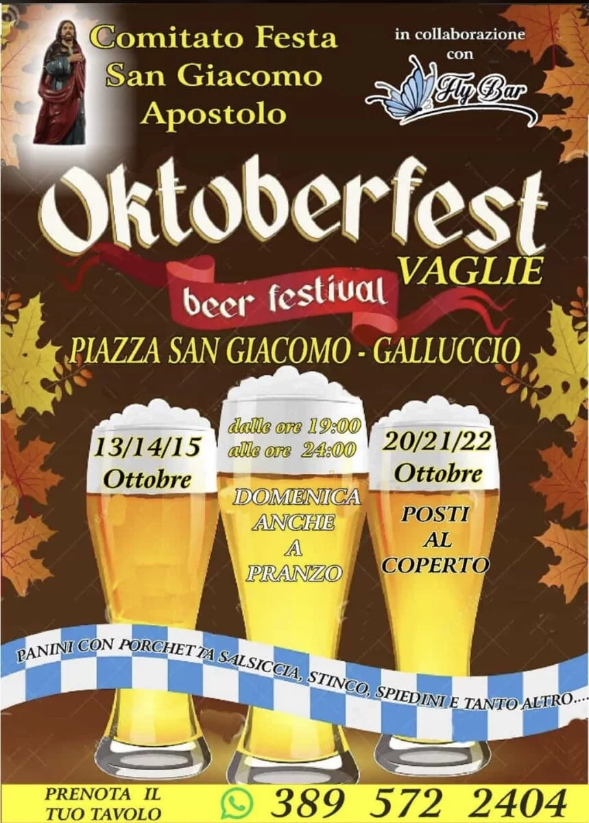 Oktoberfest a Vaglie di Galluccio