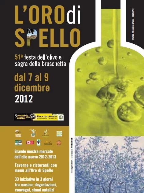 L'Oro di Spello, edizione 2012 della Festa dell'olivo e Sagra della bruschetta