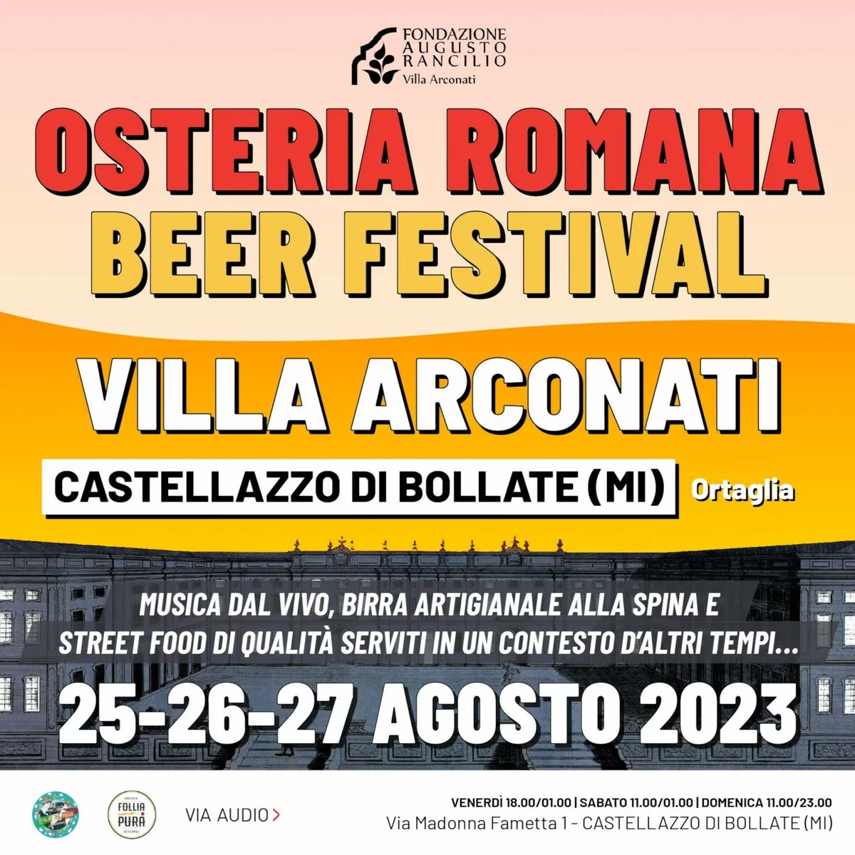 Osteria Romana - Beer Festival - Castellazzo di Bollate