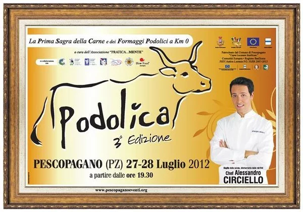 La prima Sagra di Carne e formaggi di Razza Bovina Podolica a Km 0 a Pescopagano, Potenza