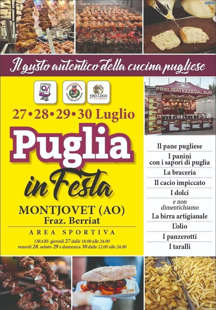 Puglia in Festa Montjovet