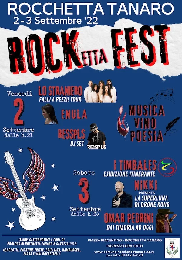 Rocketta Fest - Musica, Vino, Poesia