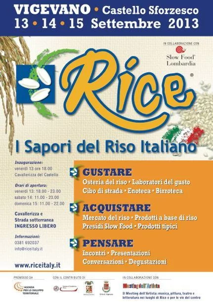 Rice. I Sapori del Riso Italiano