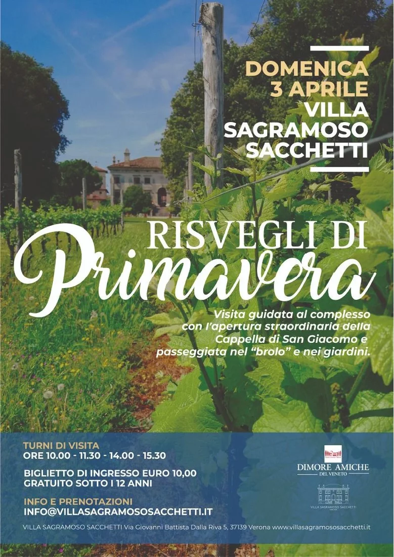 Risvegli di Primavera a Villa Sagramoso Sacchetti