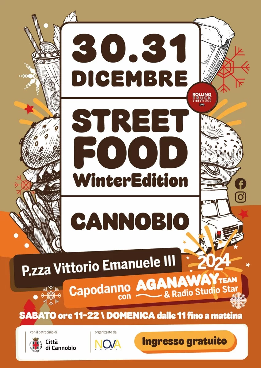 Capodanno con Rolling Truck Street Food a Cannobio