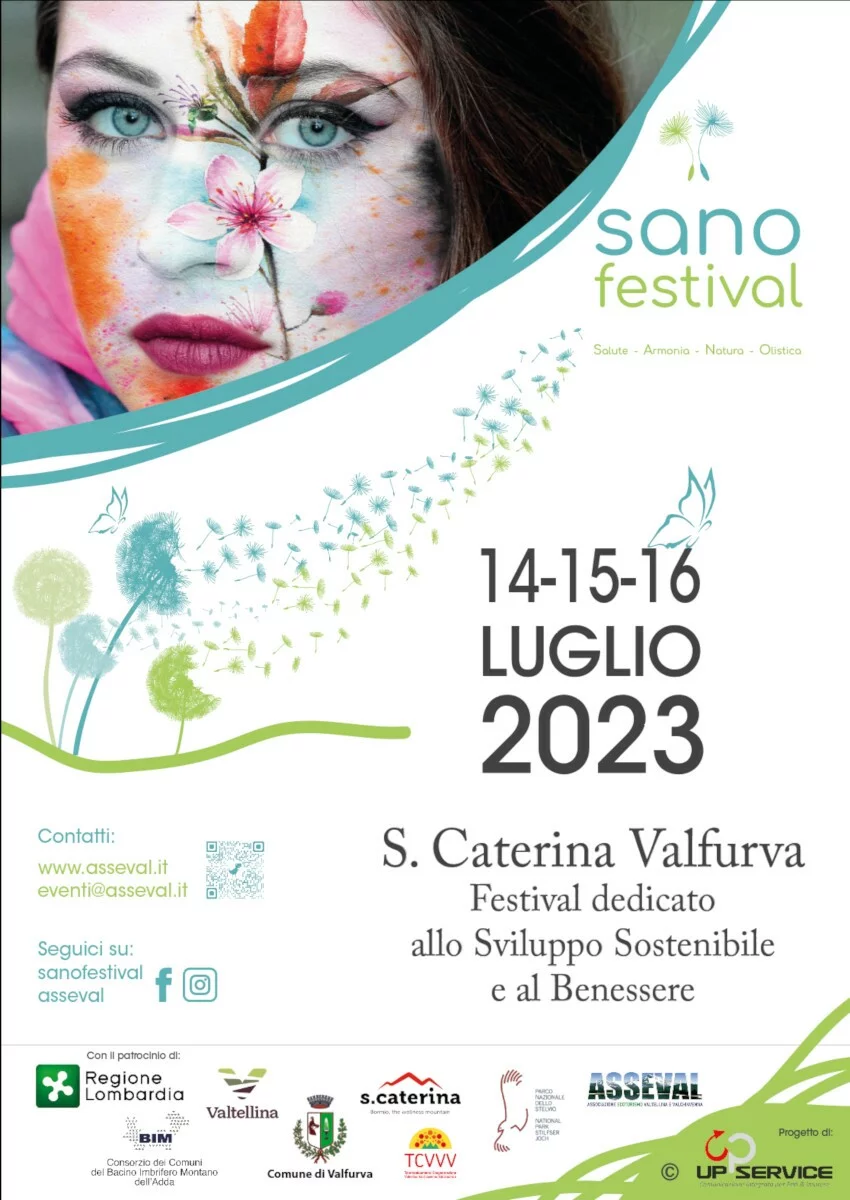 Sano Festival: Salute, Armonia, Natura, Olistica in Valtellina