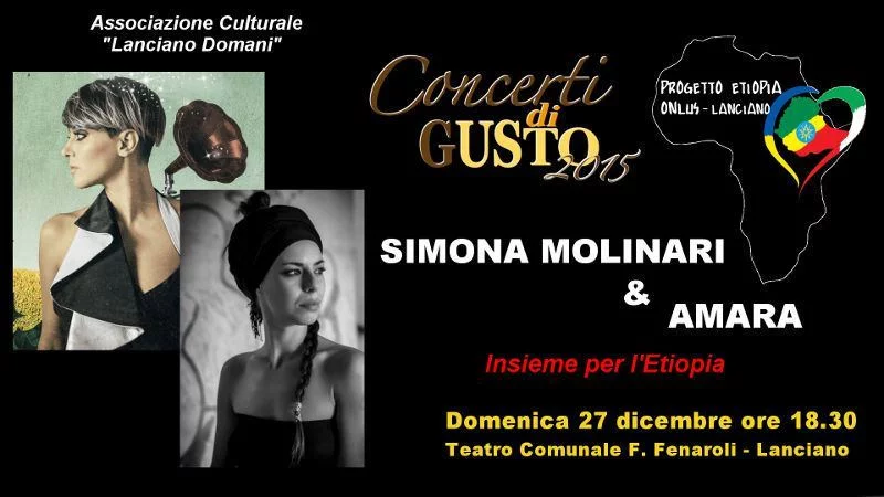 Concerti di Gusto 2015: Simona Molinari e Amara