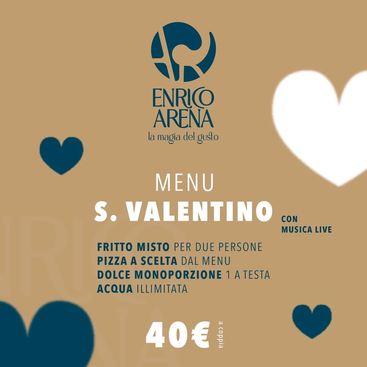 Enrico Arena presenta il suo San Valentino GlAmour