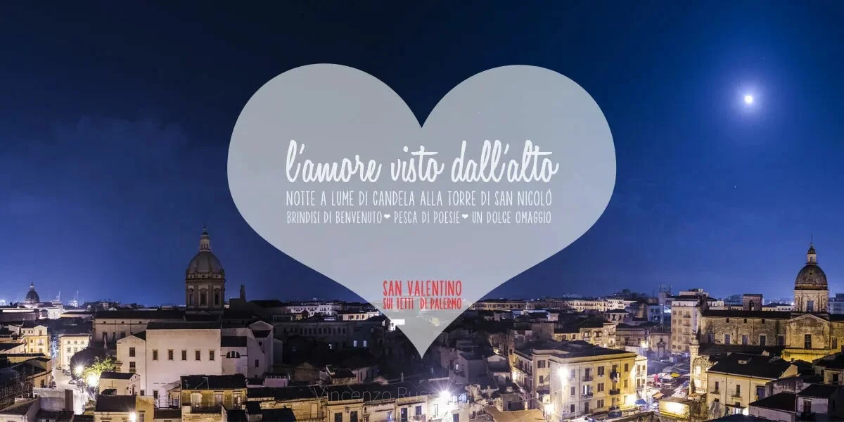San Valentino sui tetti di Palermo