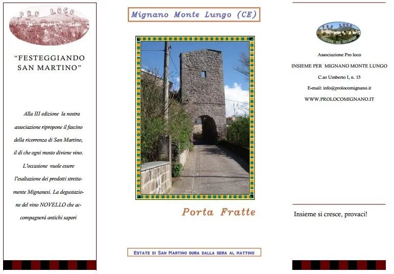 Inno al Novello 2012 a Mignano Monte Lungo